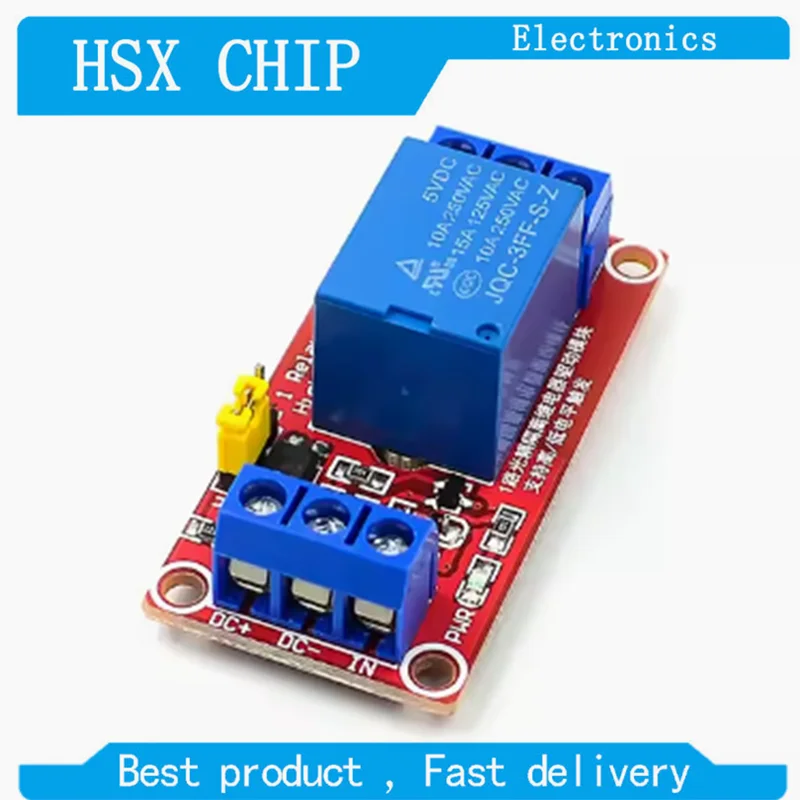 Relay Module 5V - 1 つの 1 チャンネルリレーモジュール DC 5V