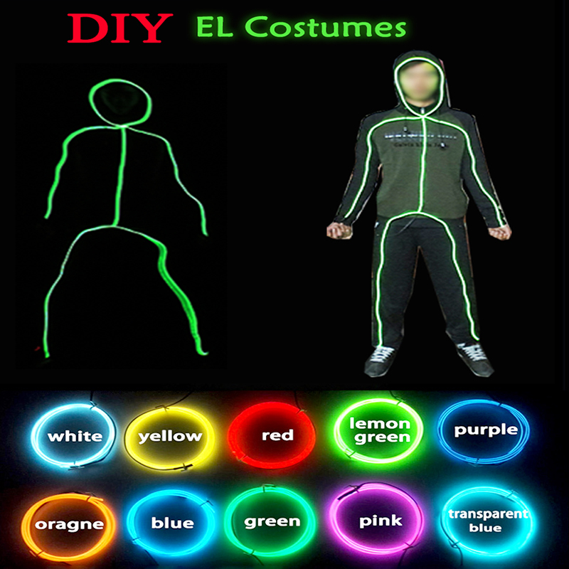 コスプレマッチ棒人形コスチュームDIY光るコスチューム素材電 - Diy Electronics Set のレビューと価格