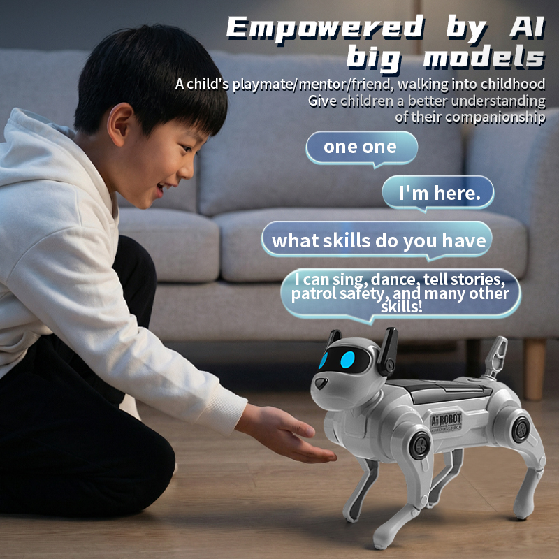 子供向け電子玩具 AIロボット スマートドッグ しゃべる音声 - Diy With Electronics のレビューと価格