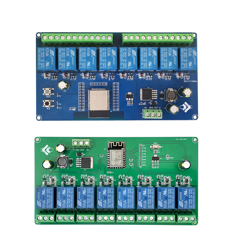 ESP8266 / ESP32 WIFI 8チャンネルリレー - Relay Module 5V のレビューと価格