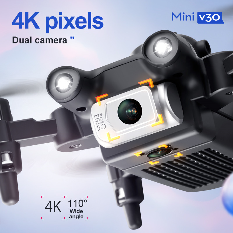 ミニ V30 WiFi FPV ドローン 4K HD デュア - Diy Drone Electronics Kit のレビューと価格