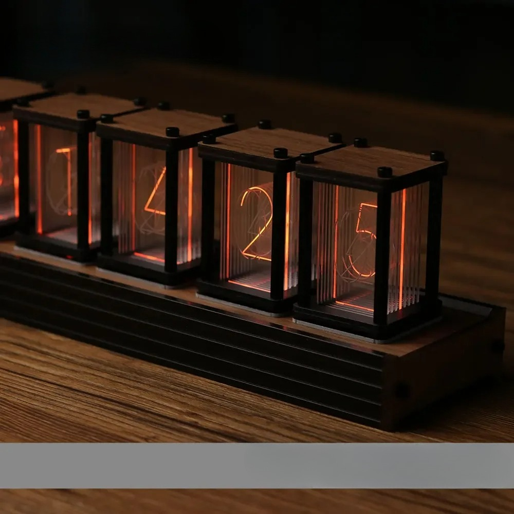 RGB ニキシー管時計 DIY 卓上時計 LED 電子デスク - Diy Electronics Table のレビューと価格