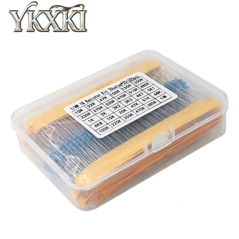 300個 600個 820個 1/4W 1% 金属皮膜抵抗器 - Resistor Kit 1 4W のレビューと価格