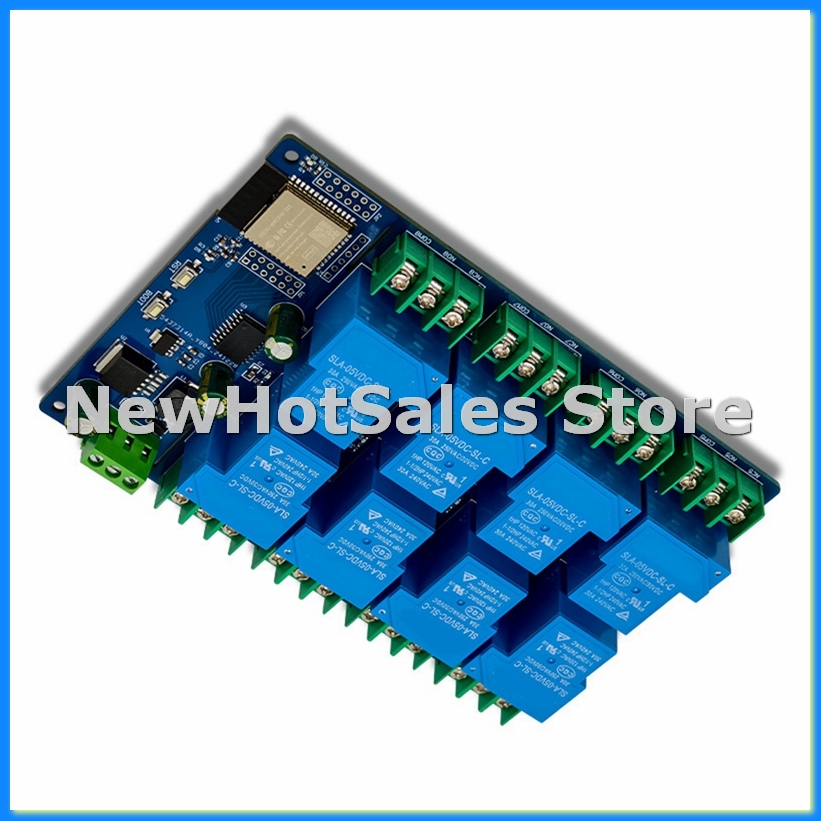 8 チャンネル リレー モジュール 30A DC7-28/5 - Relay Module 5V のレビューと価格