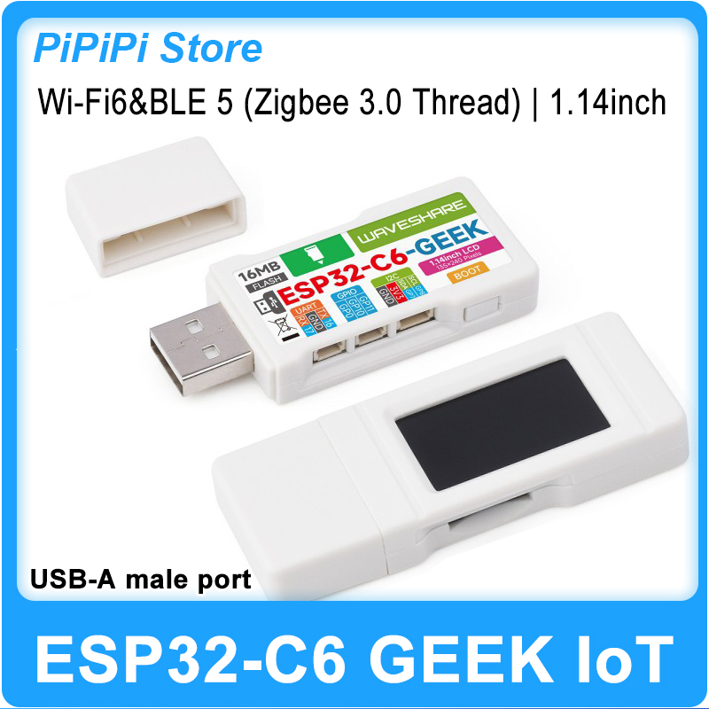ESP32-C6 GEEK 開発ボード 1.14 インチ L - Diy With Electronics のレビューと価格