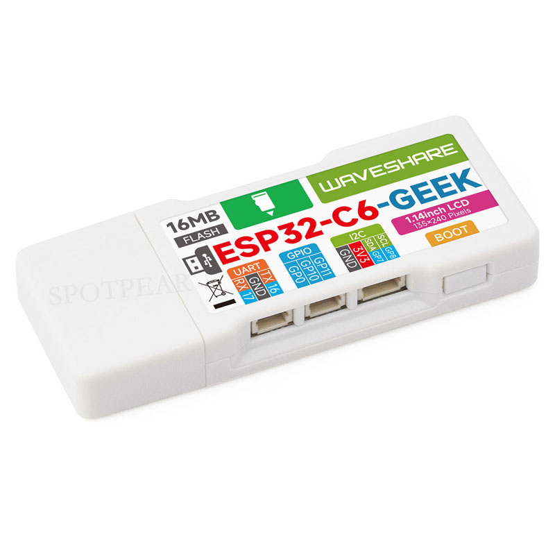 ESP32-C6 GEEK 開発ボード 1.14 インチ L - Diy With Electronics のレビューと価格