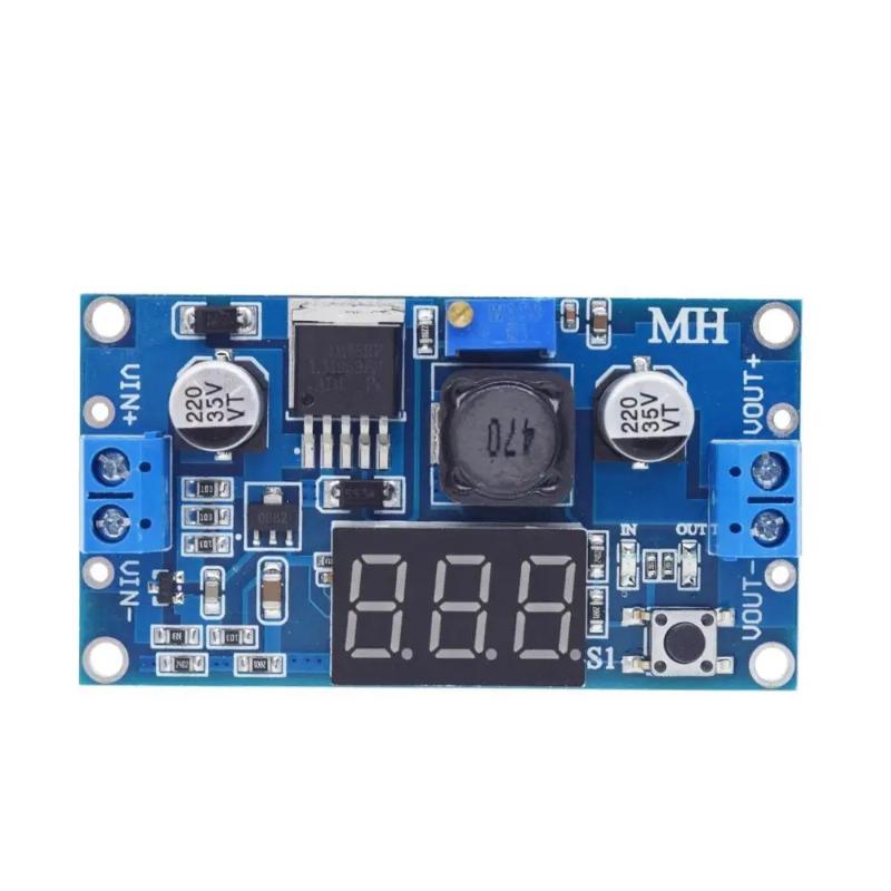 LM2596電源モジュール ディスプレイ付き 3A 2.5- - Diy With Electronics のレビューと価格