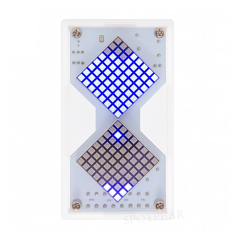 サイバーパンク DIY LED マトリックス砂時計 重力セン - Diy Electronics Hobby のレビューと価格