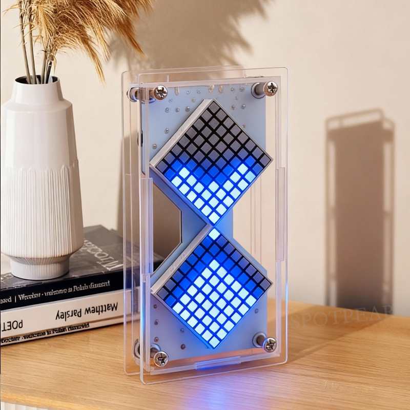 サイバーパンク DIY LED マトリックス砂時計 重力セン - Diy Electronics Hobby のレビューと価格