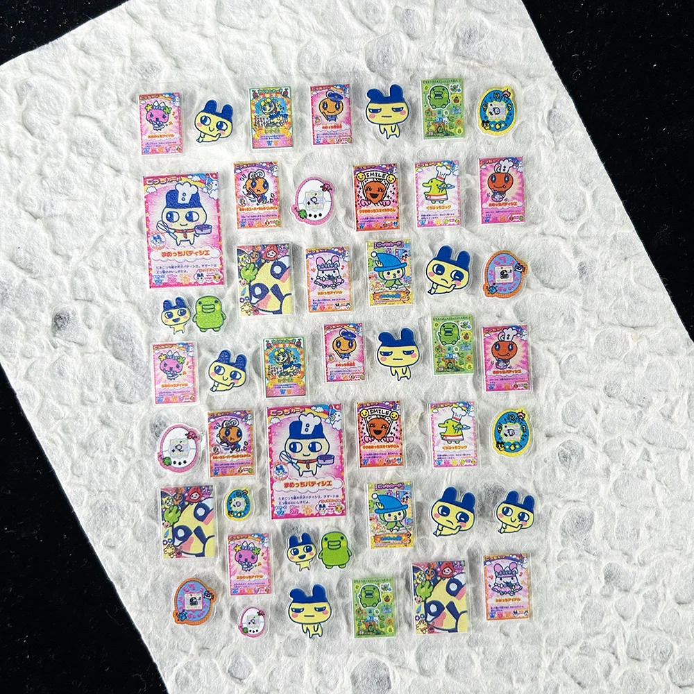 かわいいゲーム進化電子ペットステッカーネイルアートかわいい動 - Diy With Electronics のレビューと価格