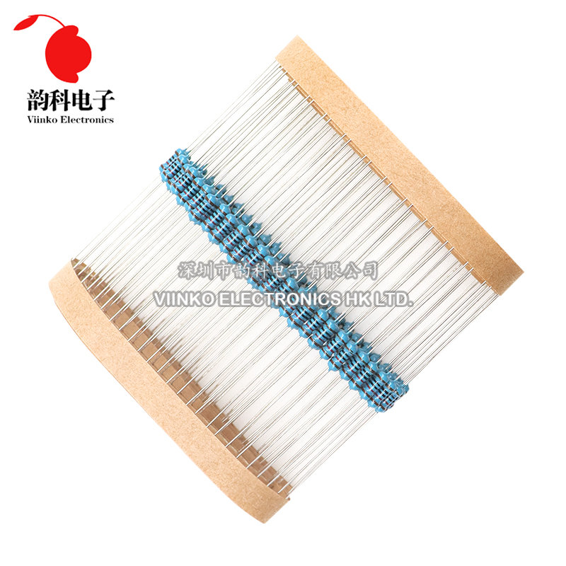 金属皮膜抵抗器1/4w 0r-22m 100 1% w 0  - Resistor Kit 1 4W のレビューと価格