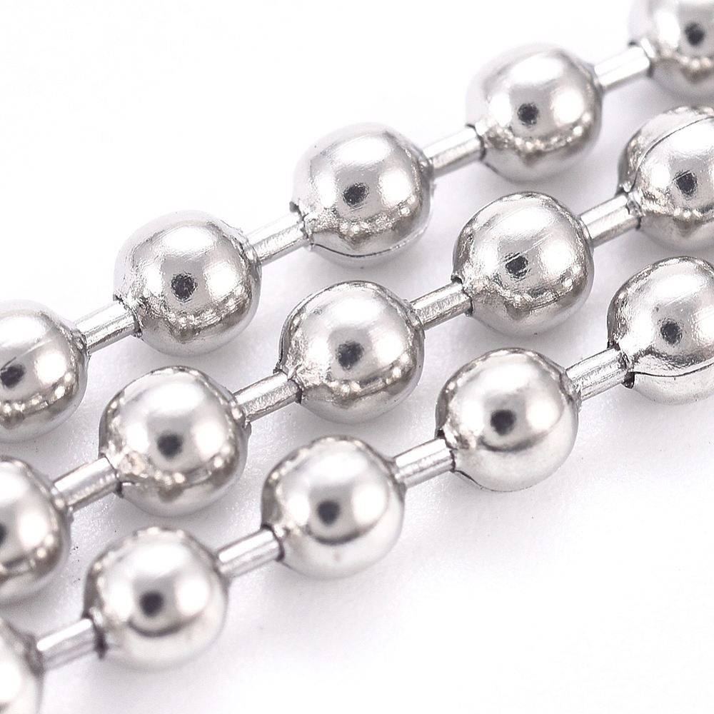 PandaHall 10m 304ステンレス鋼ボールチェーン - Diy Electronics Hobby のレビューと価格