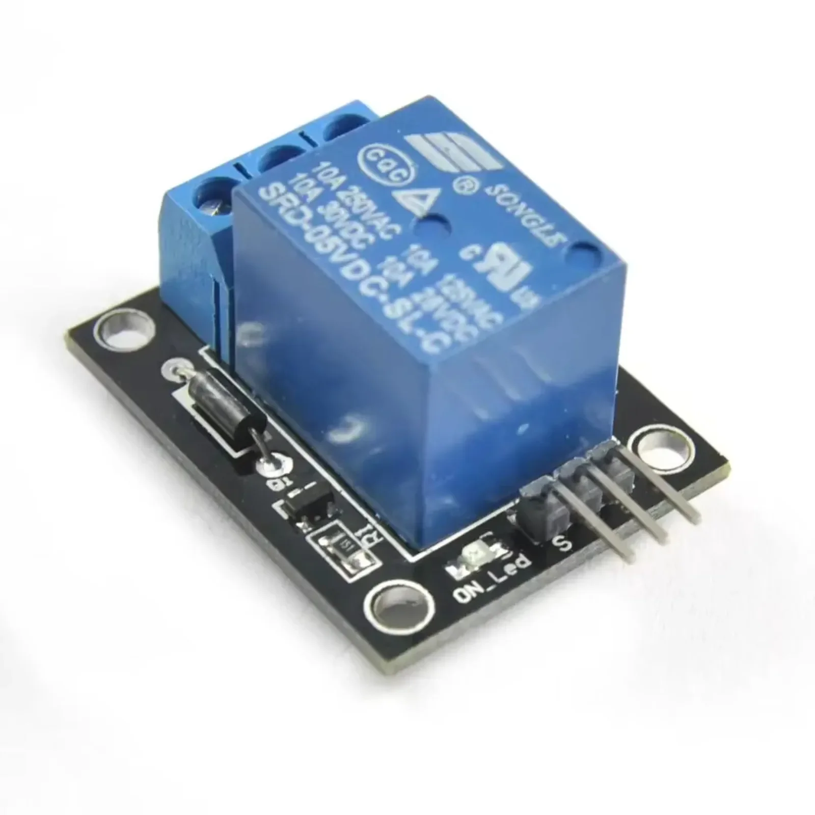5 個 1 チャンネル 5V リレーモジュール SRD-05 - Relay Module 5V のレビューと価格